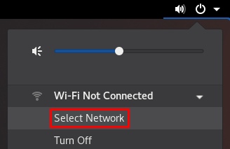 gnome select wifi