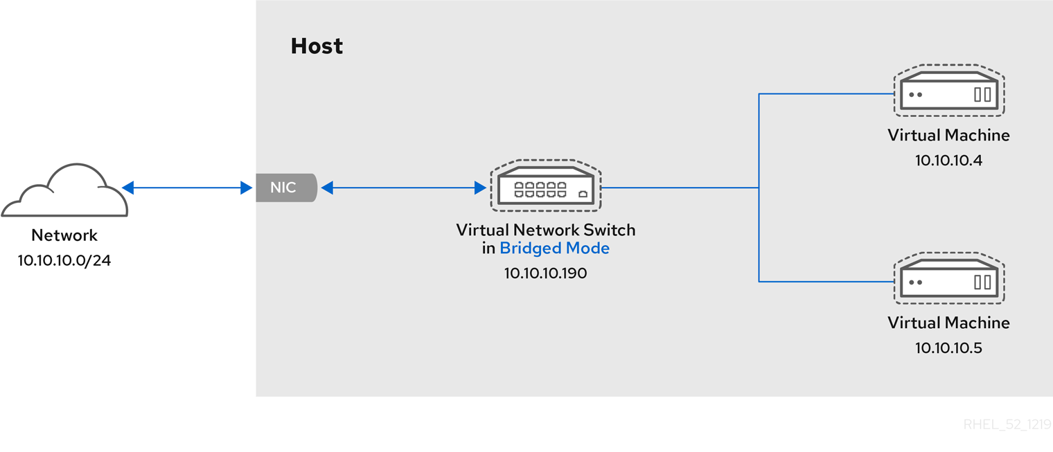 vn Bridged Mode Diagram