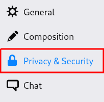 Privacy & security