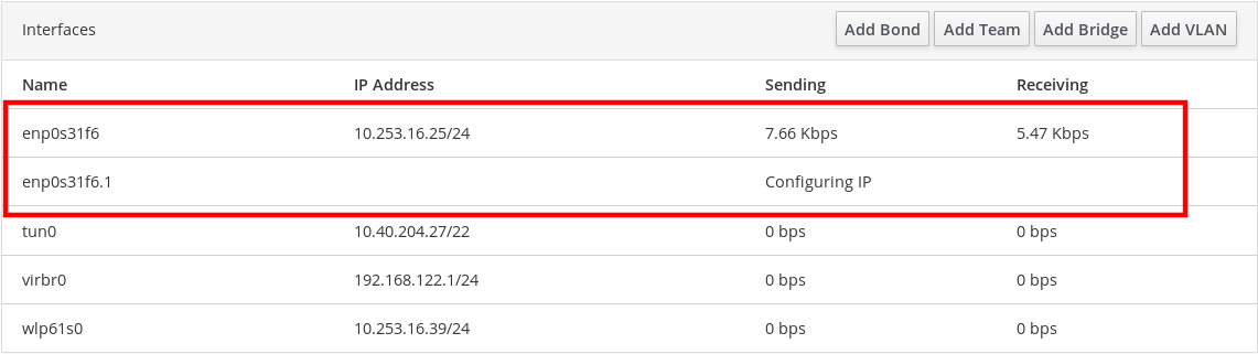 vlans de cabina