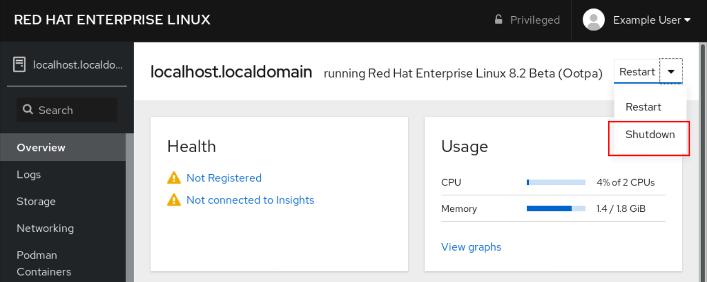 Rhel 8 で Web コンソールを使用したシステムの管理 Red Hat Enterprise Linux 8 Red Hat Customer Portal