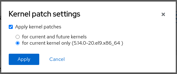 cockpit kernel patching current