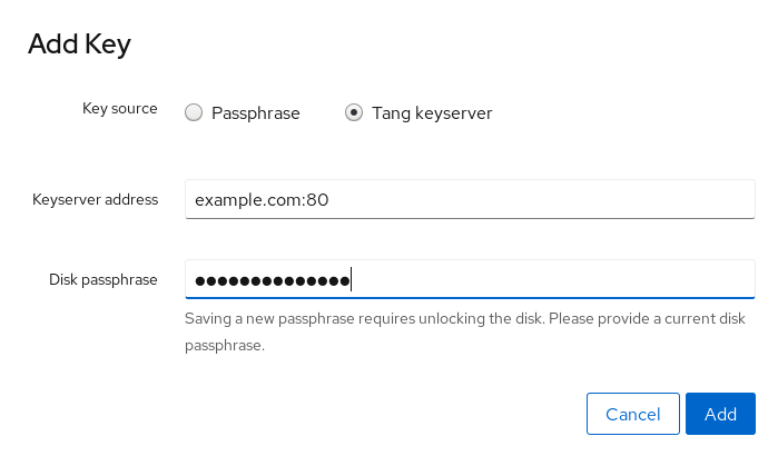 Chapter 12 Configuring Automated Unlocking Of Encrypted Volumes Using Policy Based Decryption Red Hat Enterprise Linux 8 Red Hat Customer Portal