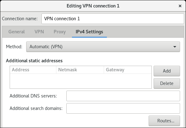 IPsec IPv4 tab