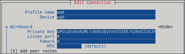 General Issue]: Wireguard handshake successful but no traffic