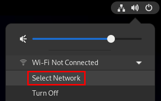 gnome select wifi