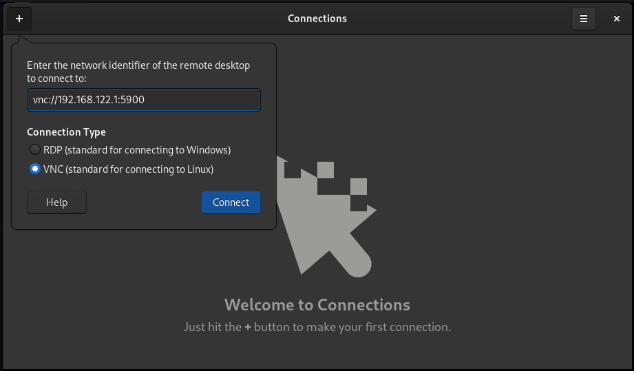 connexions gnome 2