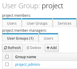 groups member manager added