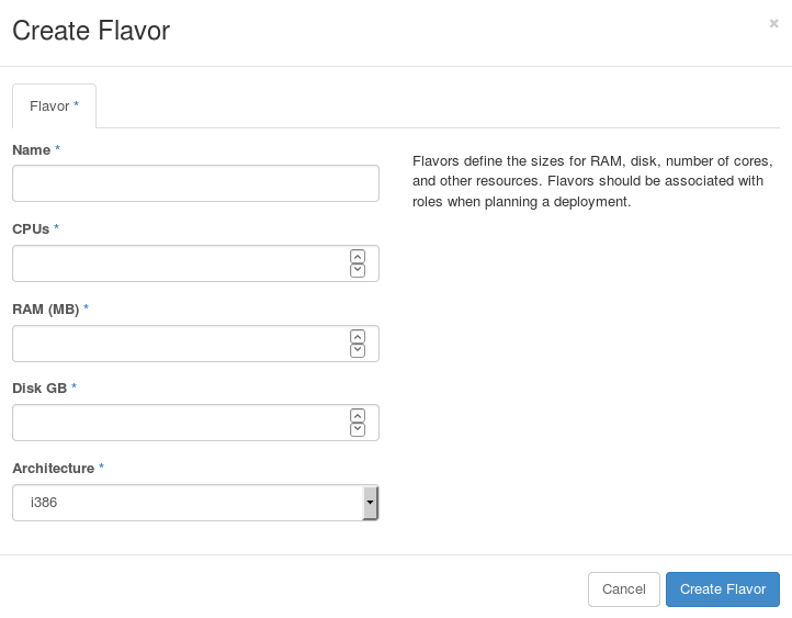Flavors Creations Screen