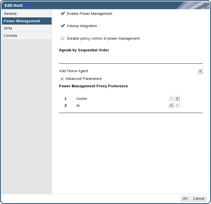 Power Management Settings