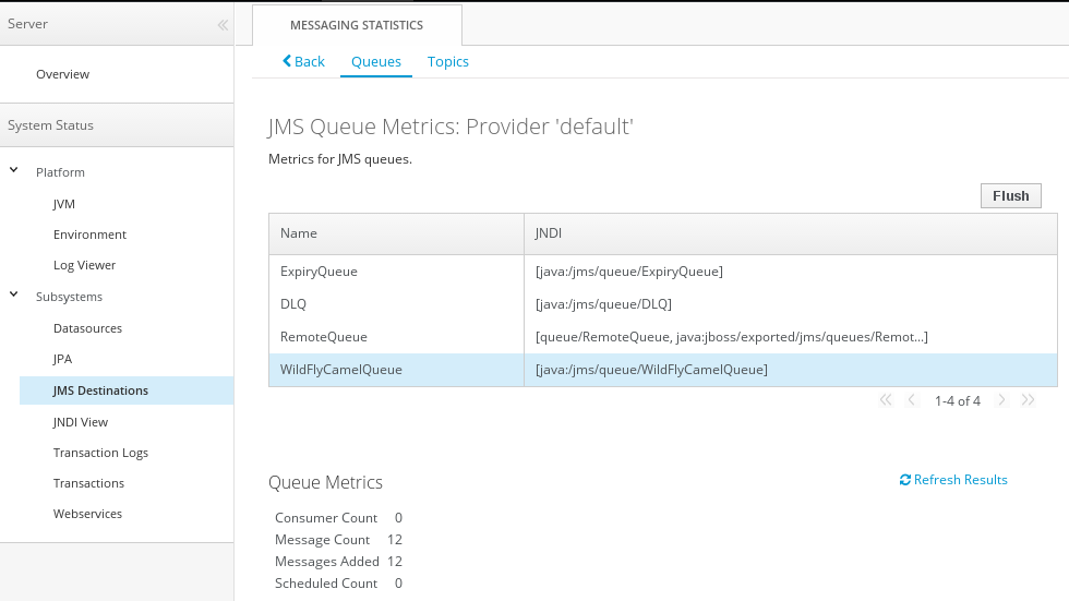 jms queue browse