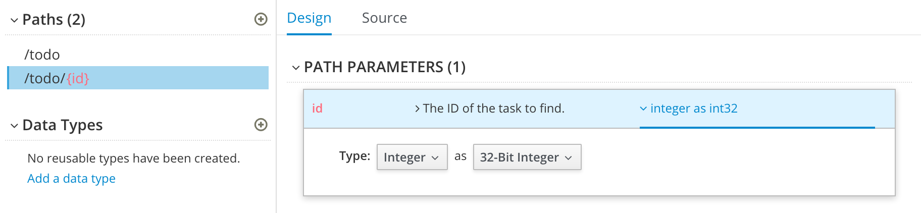 apidesigner parameter