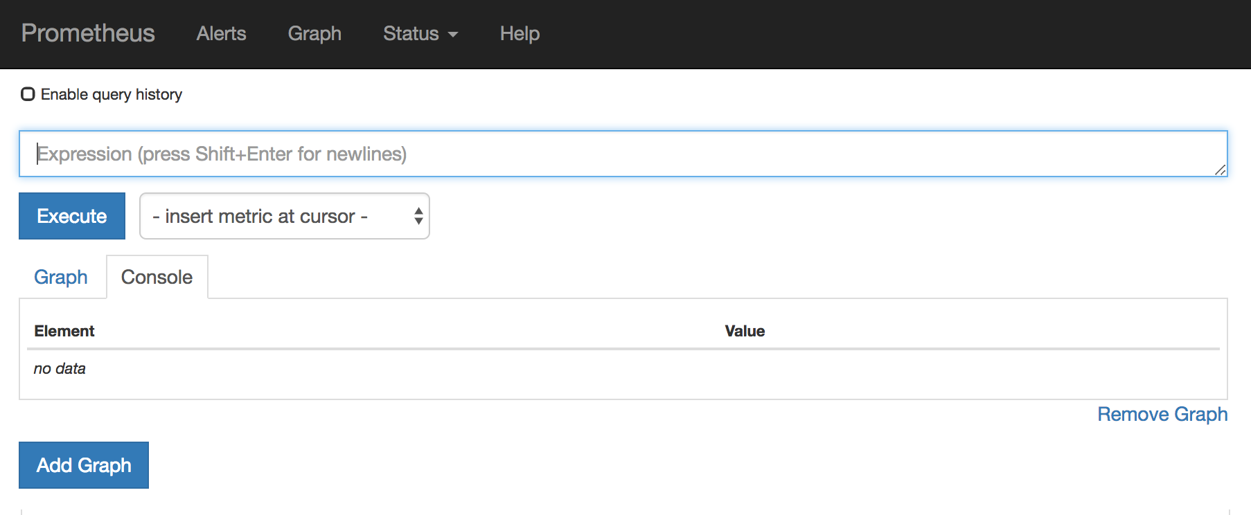 mf prometheus dashboard