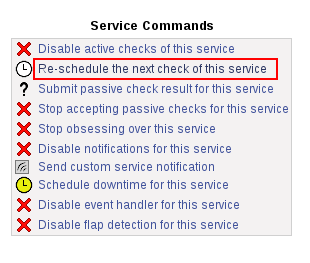 Service Commands