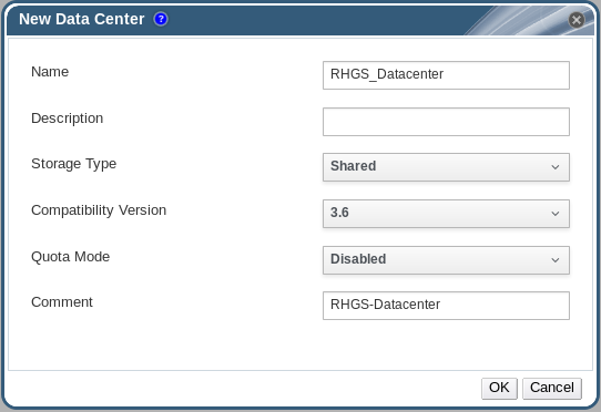 New Data Center Window