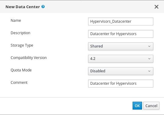 New Data Center Window