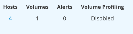 Disable Volume Profiling