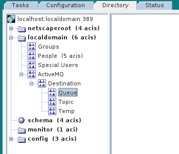 DIT after Creating Destination, Queue, Topic and Temp Nodes