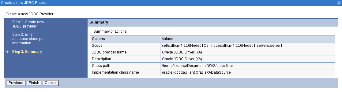 creating jdbc provider3