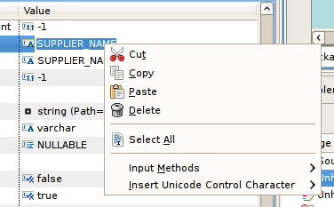 Open Model Editor Dialog