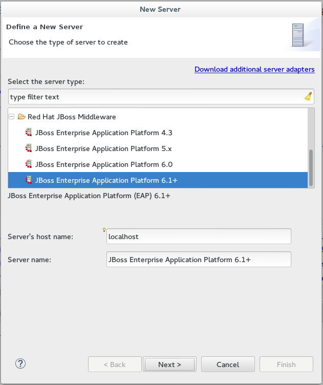 Defining a New Remote Server