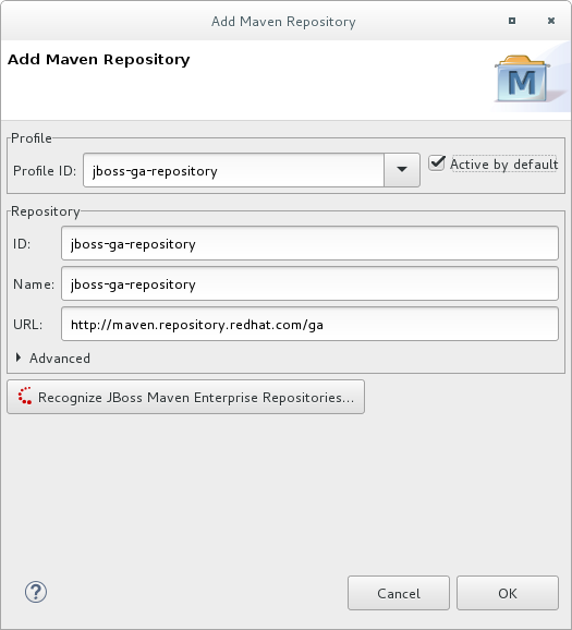 添加 Maven Repository