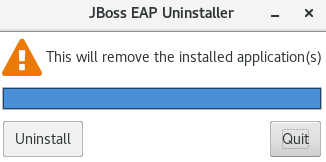 JBoss EAP Graphical Uninstaller