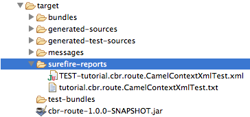 JUnit surefire reports