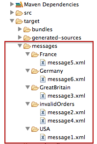 message destinations