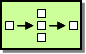 distribution aggregate icon