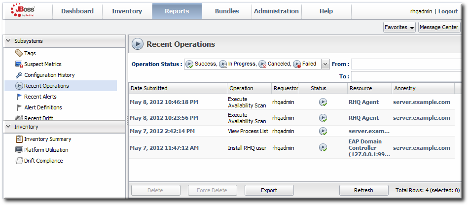 Report with Date Filters