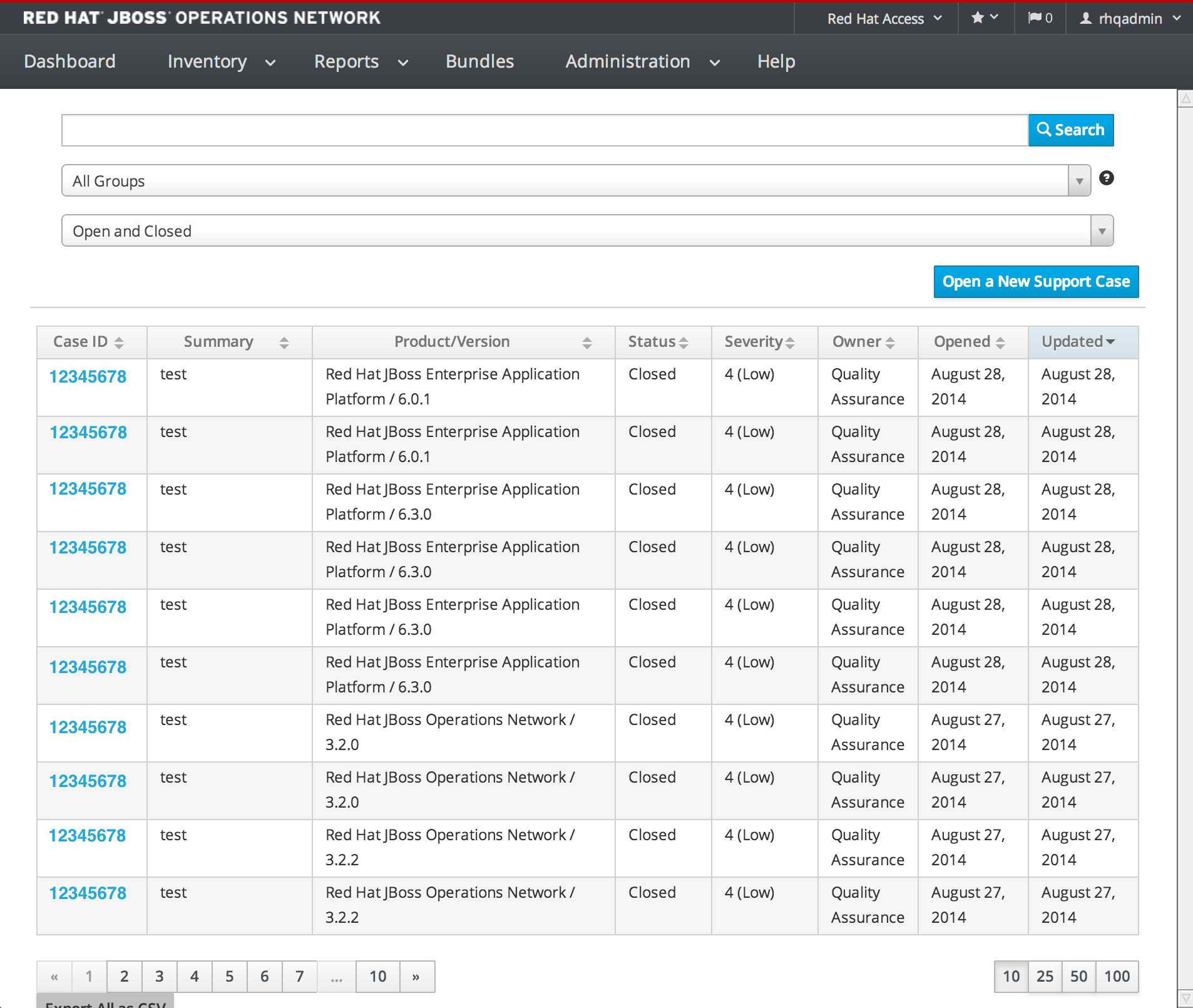 red hat jboss operations network