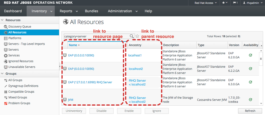 Inventory Browser