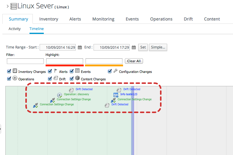 Resource Timeline Cluster