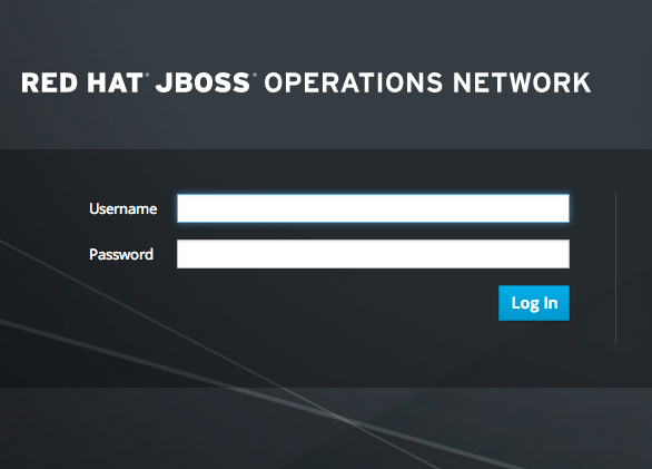 JBoss ON へのログイン