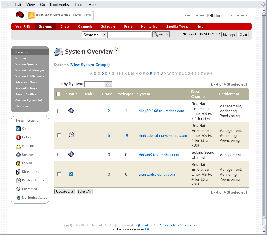 Systems Overview