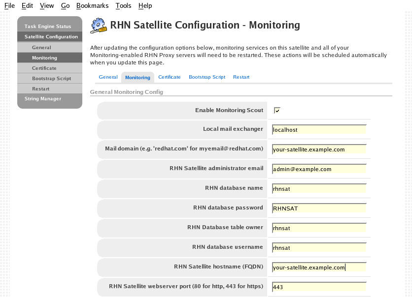 Monitoring