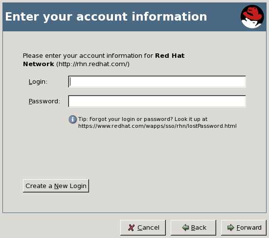 Enter Your Account Information