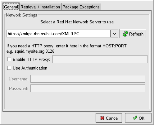 Configurar un servidor Proxy
