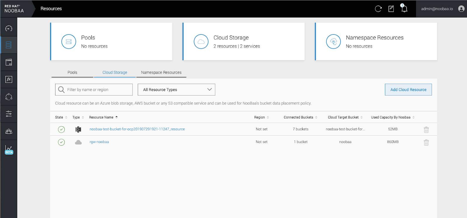 MCG add cloud resource