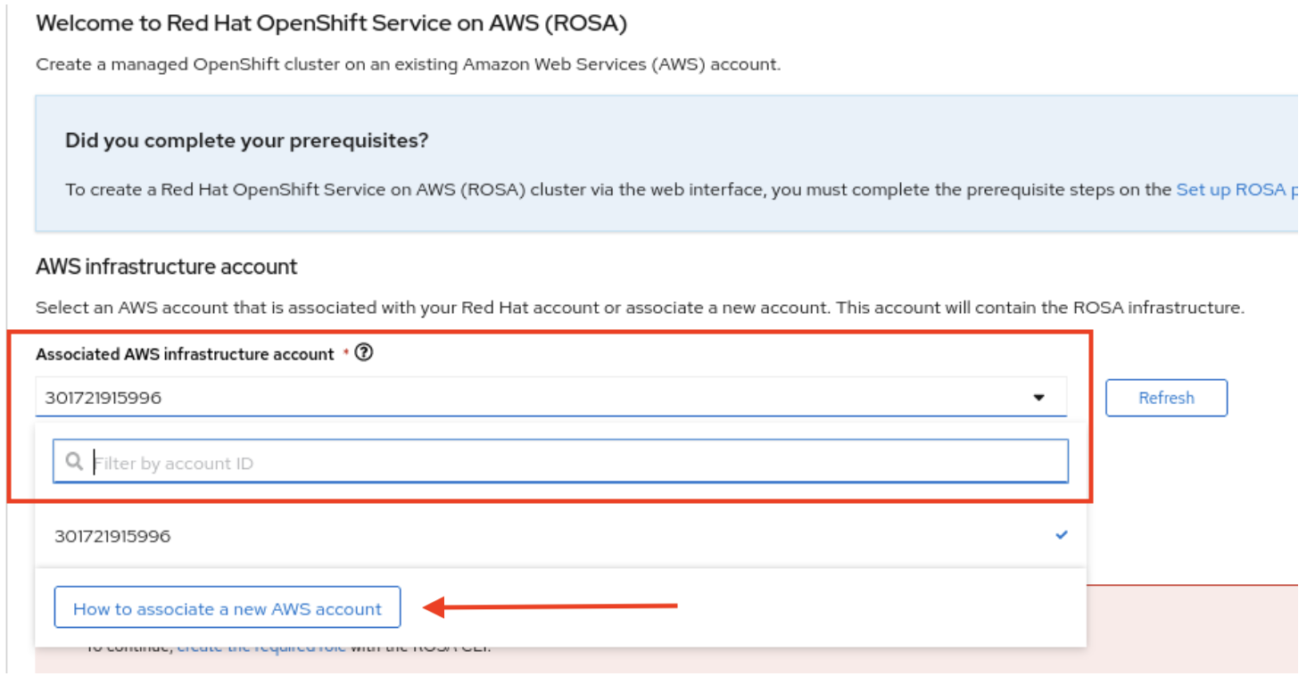 cloud experts getting started rosa deployment detailed ui associate