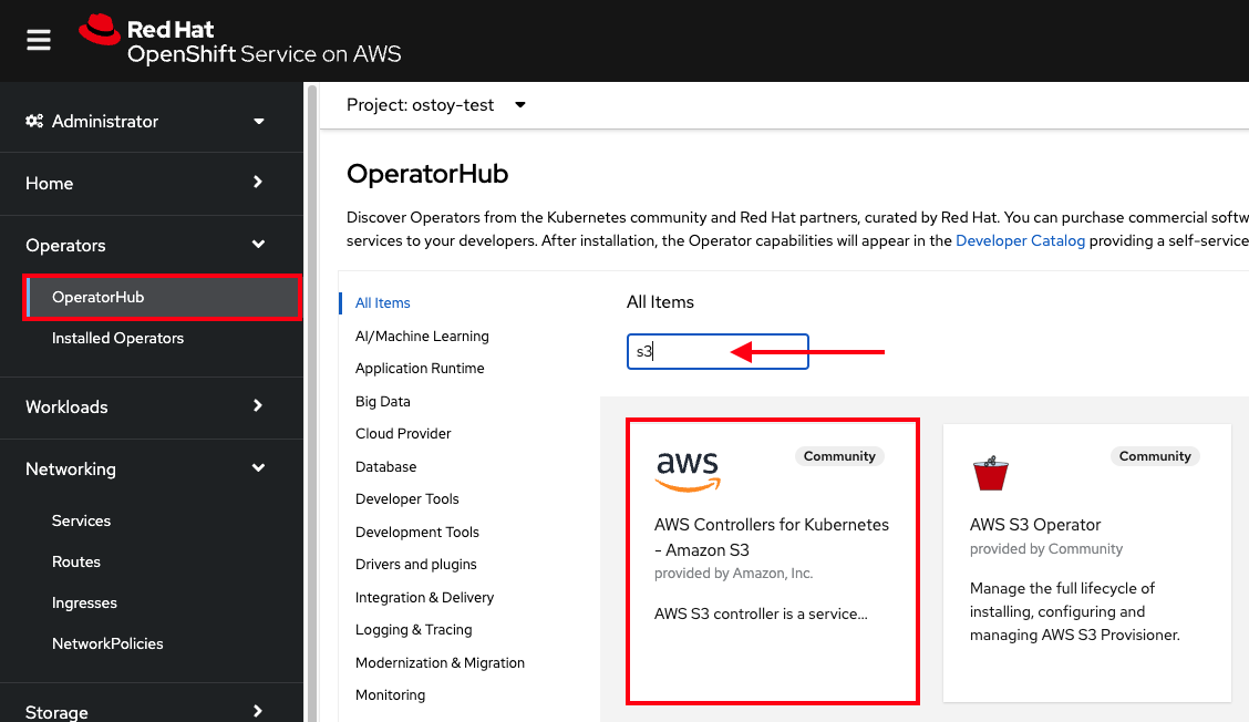 cloud experts deploying integrating ack operator