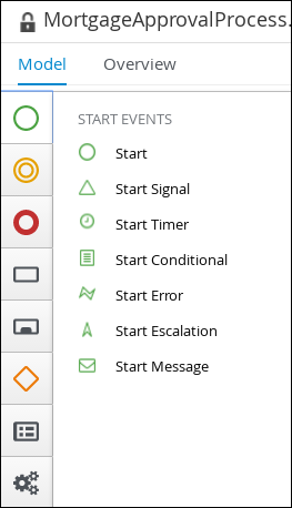 node panel