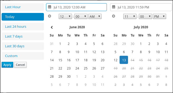 Search by Date Range