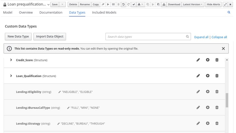 dmn include model data types