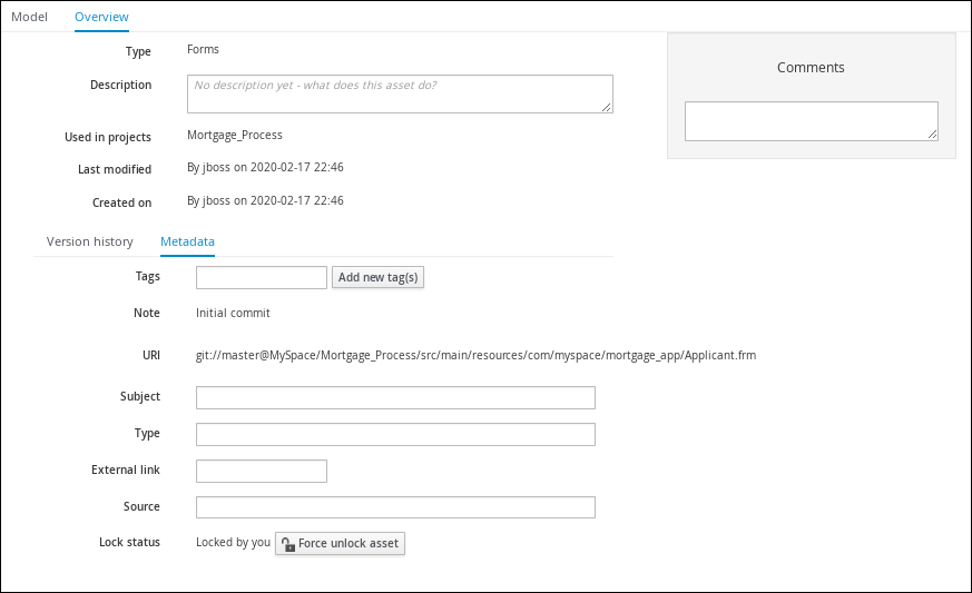 Unlock Metadata View