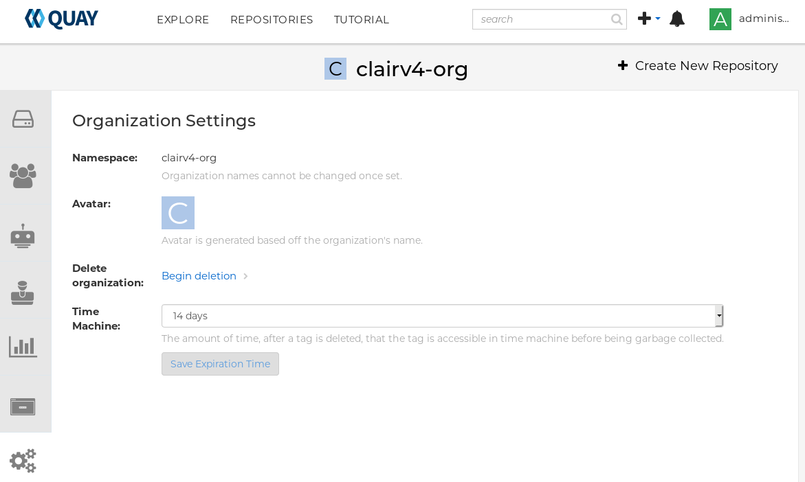 Create new repos and teams from an Organization page