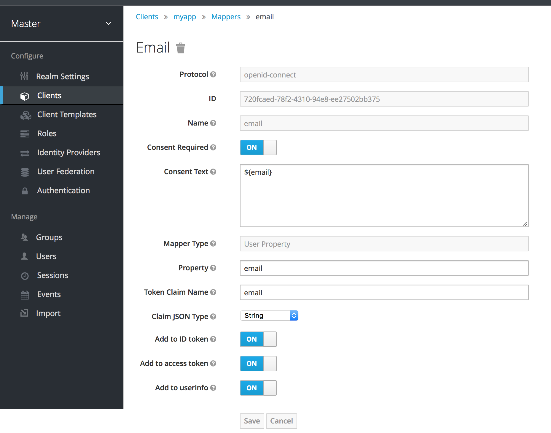 mapper config