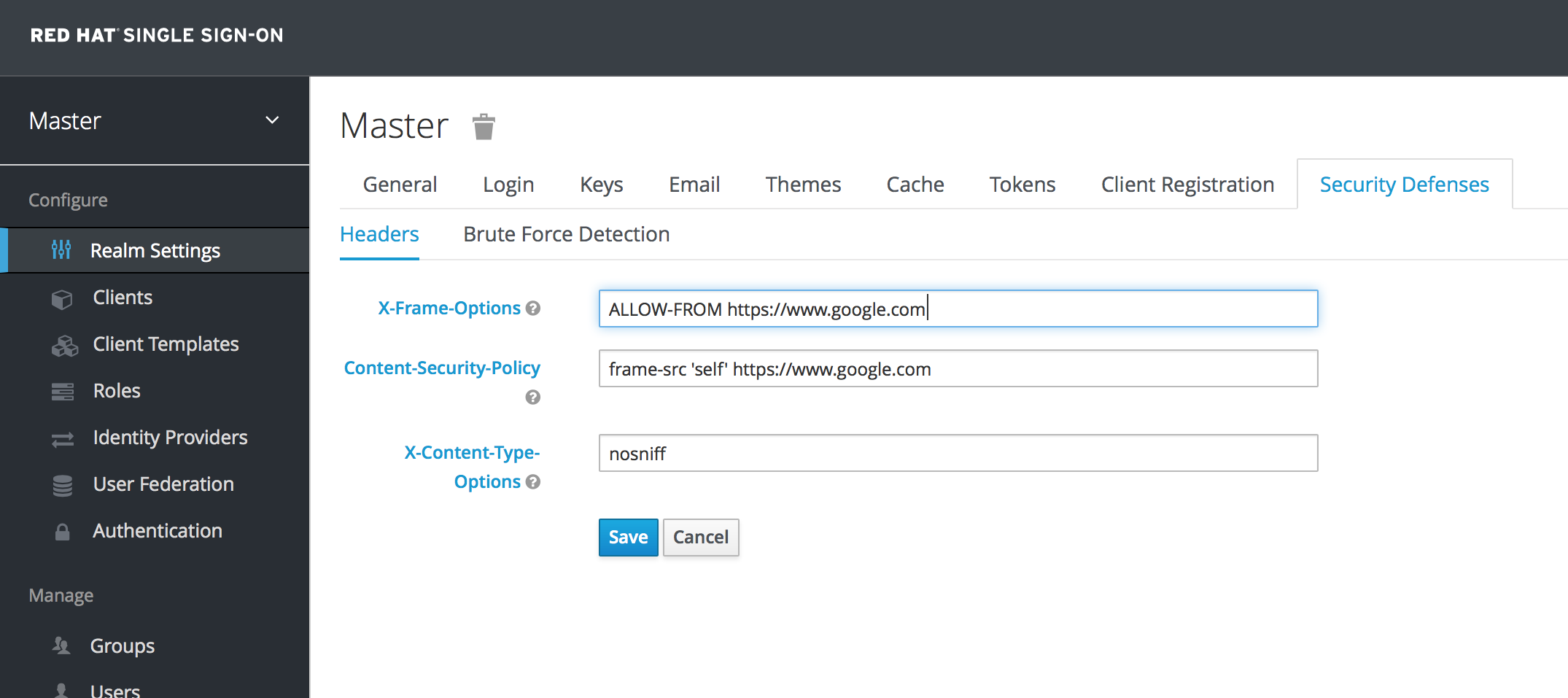 security headers