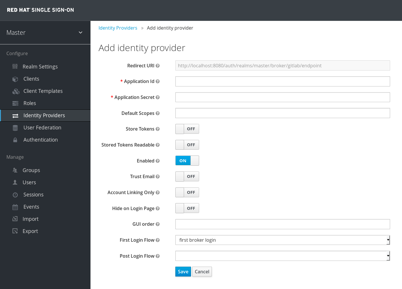 gitlab add identity provider